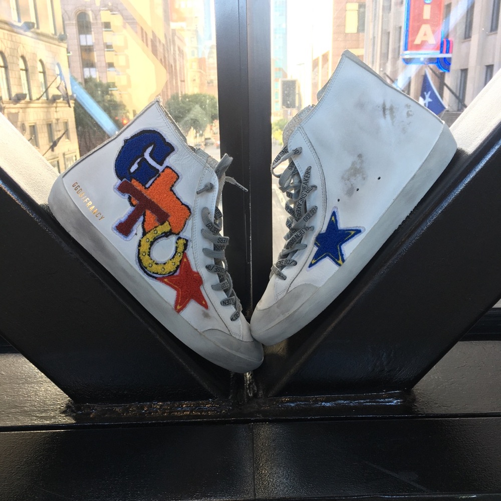 GOLDEN GOOSE DELUXE BRAND FRANCY TEXAS PATCH